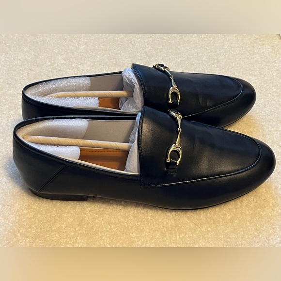 Coach Haley Leather Loafer Black 7.5B - Picture 3 of 15